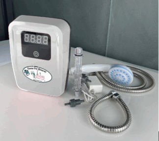 High Efficiency Ozone Pet Shower with Shower Head Kit