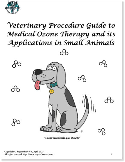 Medical Ozone Procedure Guide by Regeno3oneVet